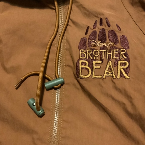 Disney Brother Bear Koda & Kenai Color Block Windbreaker XS - Picture 4 of 10